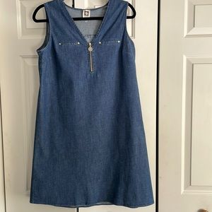Anne Klein denim causal dress